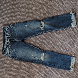 Silver Jeans Distressed Boyfriend Size 25